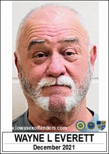 Wayne Leroy Everett a registered Sex Offender of Iowa