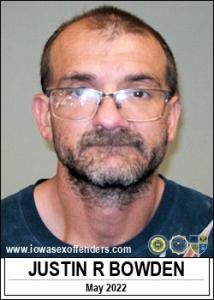 Justin Robert Bowden a registered Sex Offender of Iowa