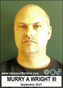 Murry Albert Wright III a registered Sex Offender of Iowa