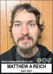 Matthew Alexander Reich a registered Sex Offender of Iowa