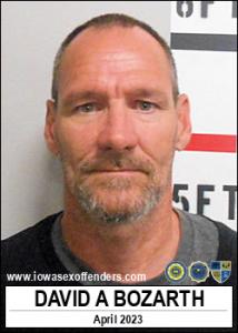 David Anthony Bozarth a registered Sex Offender of Iowa