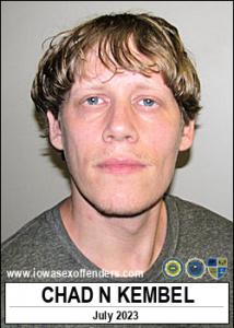Chad Nicholas Kembel a registered Sex Offender of Iowa