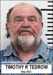 Timothy Ronald Tedrow a registered Sex Offender of Iowa
