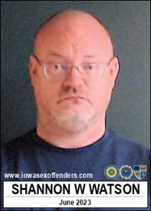 Shannon Wade Watson a registered Sex Offender of Iowa
