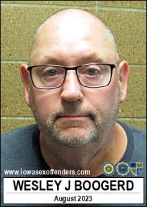 Wesley John Boogerd a registered Sex Offender of Iowa