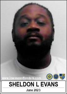 Sheldon Lamar Evans a registered Sex Offender of Iowa