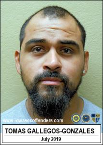 Tomas Gallegos-gonzales a registered Sex Offender of Iowa