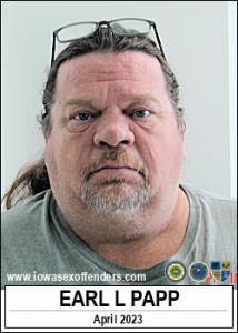 Earl Lee Papp a registered Sex Offender of Iowa