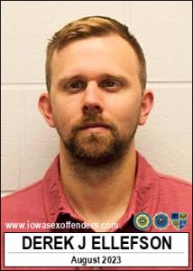 Derek James Ellefson a registered Sex Offender of Iowa