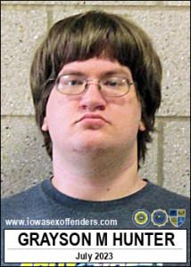 Grayson Mackenzie Hunter a registered Sex Offender of Iowa