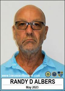 Randy Dean Albers a registered  of Iowa