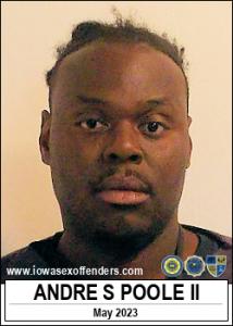 Andre Stephen Poole II a registered Sex Offender of Iowa