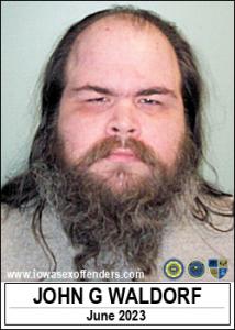 John Glen Waldorf a registered Sex Offender of Iowa