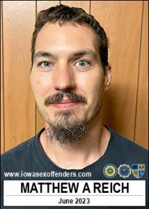 Matthew Alexander Reich a registered Sex Offender of Iowa