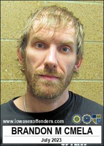 Brandon Michael Floyd Cmela a registered Sex Offender of Iowa