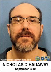 Nicholas Chad Hadaway a registered Sex Offender of Iowa