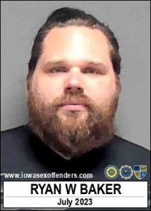 Ryan William Baker a registered Sex Offender of Iowa