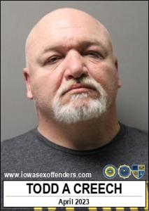 Todd Alan Creech a registered Sex Offender of Iowa