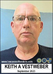 Keith Allen Vestweber a registered Sex Offender of Iowa