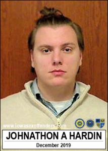 Johnathon Aric Hardin a registered Sex Offender of Iowa