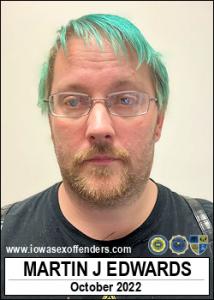 Martin James Robert Edwards a registered Sex Offender of Iowa