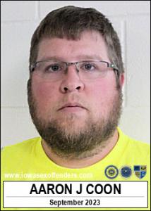 Aaron James Coon a registered Sex Offender of Iowa