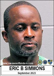 Eric Bernard Simmons a registered Sex Offender of Iowa