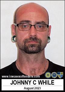Johnny Charles While a registered Sex Offender of Iowa