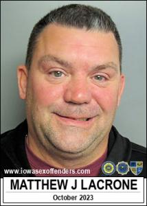 Matthew James Lacrone a registered Sex Offender of Iowa