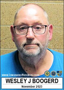 Wesley John Boogerd a registered Sex Offender of Iowa