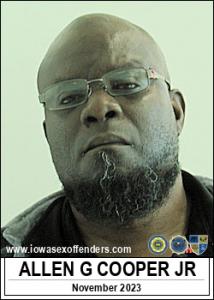 Allen Granville Cooper Jr a registered Sex Offender of Iowa