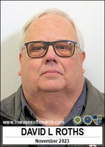 David Lynn Roths a registered Sex Offender of Iowa