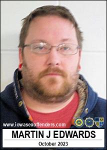 Martin James Robert Edwards a registered Sex Offender of Iowa