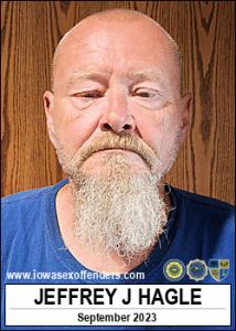 Jeffrey Joe Hagle a registered Sex Offender of Iowa