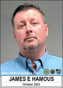 James Edward Hamous a registered Sex Offender of Iowa