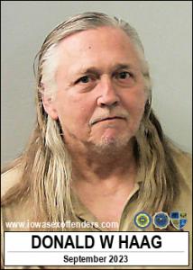Donald William Haag a registered Sex Offender of Iowa