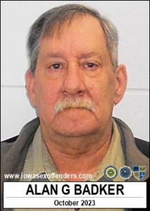 Alan Gregory Badker a registered Sex Offender of Iowa