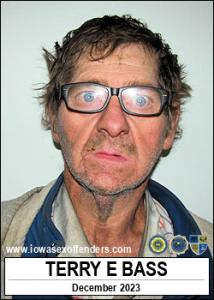 Terry Edward Bass a registered Sex Offender of Iowa