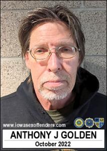 Anthony James Golden a registered Sex Offender of Iowa