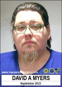 David Allen Myers a registered Sex Offender of Iowa