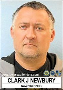 Clark Jason Newbury a registered Sex Offender of Iowa