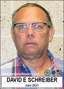 David Eugene Schreiber a registered Sex Offender of Iowa