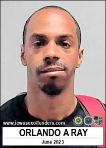 Orlando Addrien Ray a registered Sex Offender of Iowa