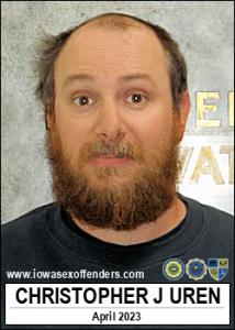 Christopher James Uren a registered Sex Offender of Iowa