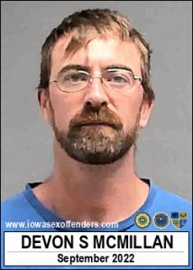 Devon Scott Mcmillan a registered Sex Offender of Iowa