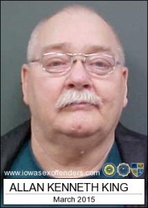 Allan Kenneth King Jr a registered Sex Offender of Iowa