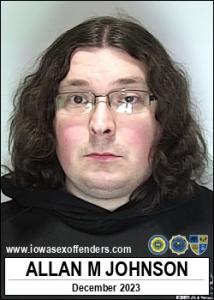 Allan Michael Johnson a registered Sex Offender of Iowa