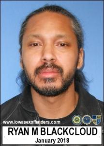 Ryan Michael Blackcloud a registered  of Iowa