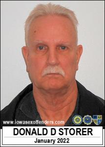 Donald Daye Storer a registered Sex Offender of Iowa
