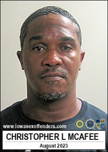 Christopher Lakeith Mcafee a registered Sex Offender of Iowa